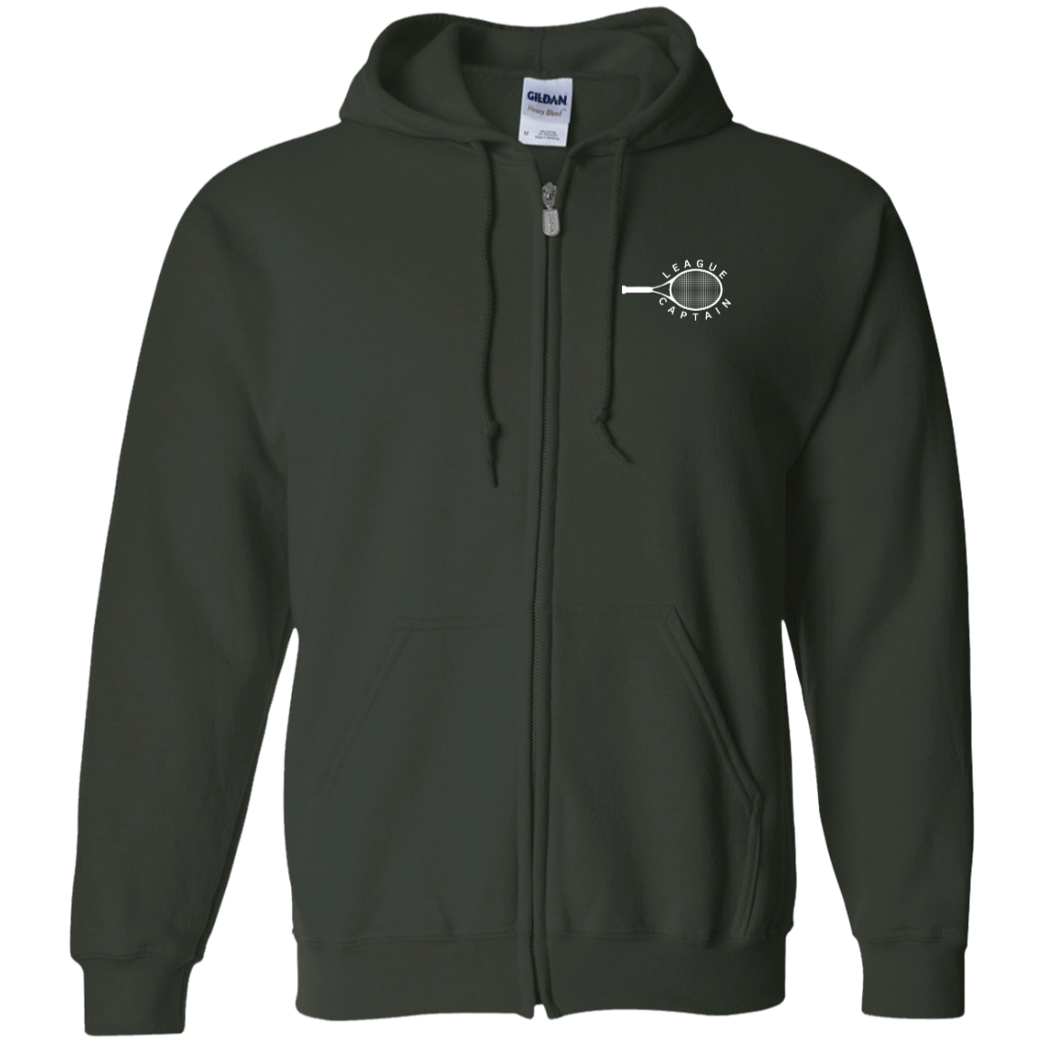 League Captain Zip Up Unisex Hoodie
