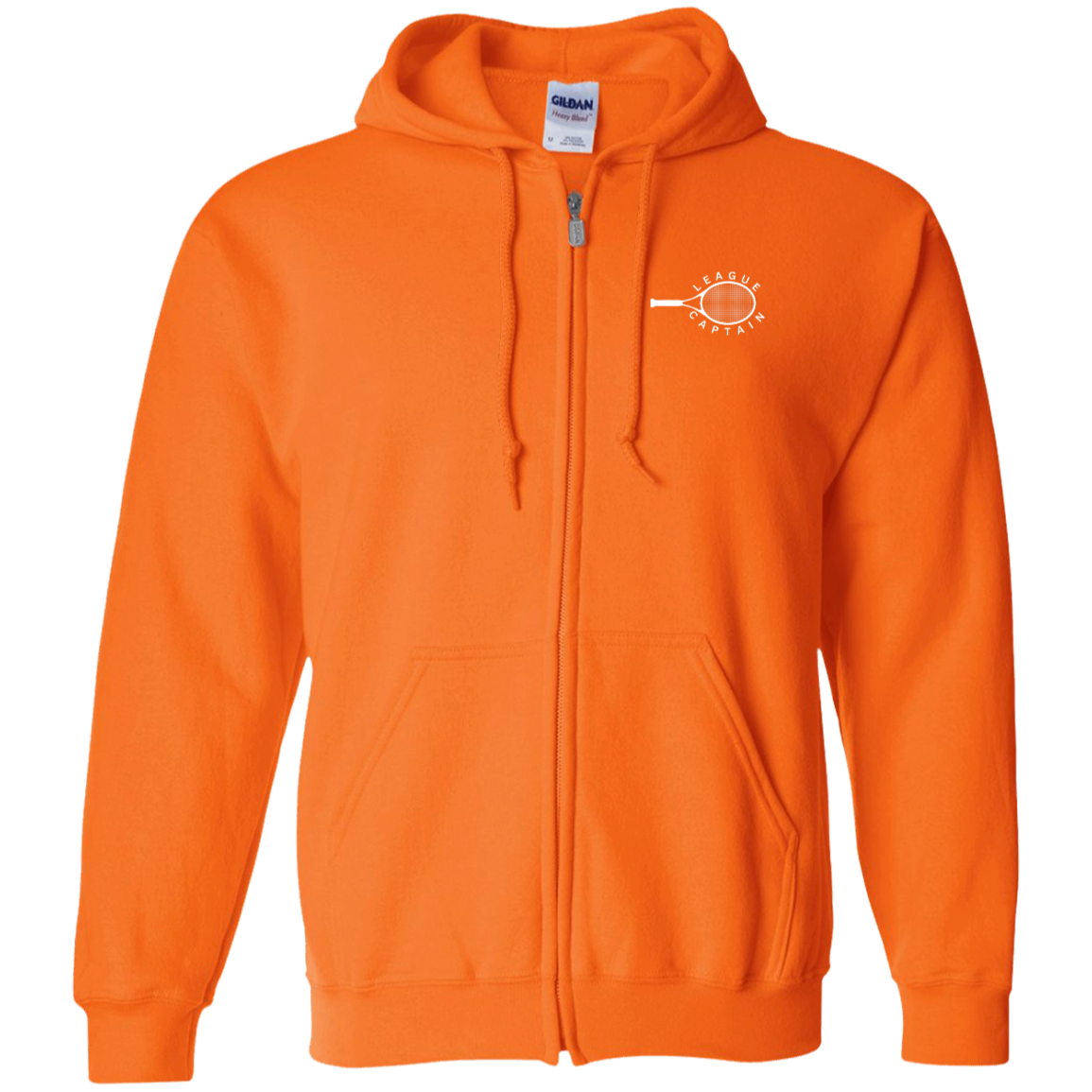 League Captain Zip Up Unisex Hoodie