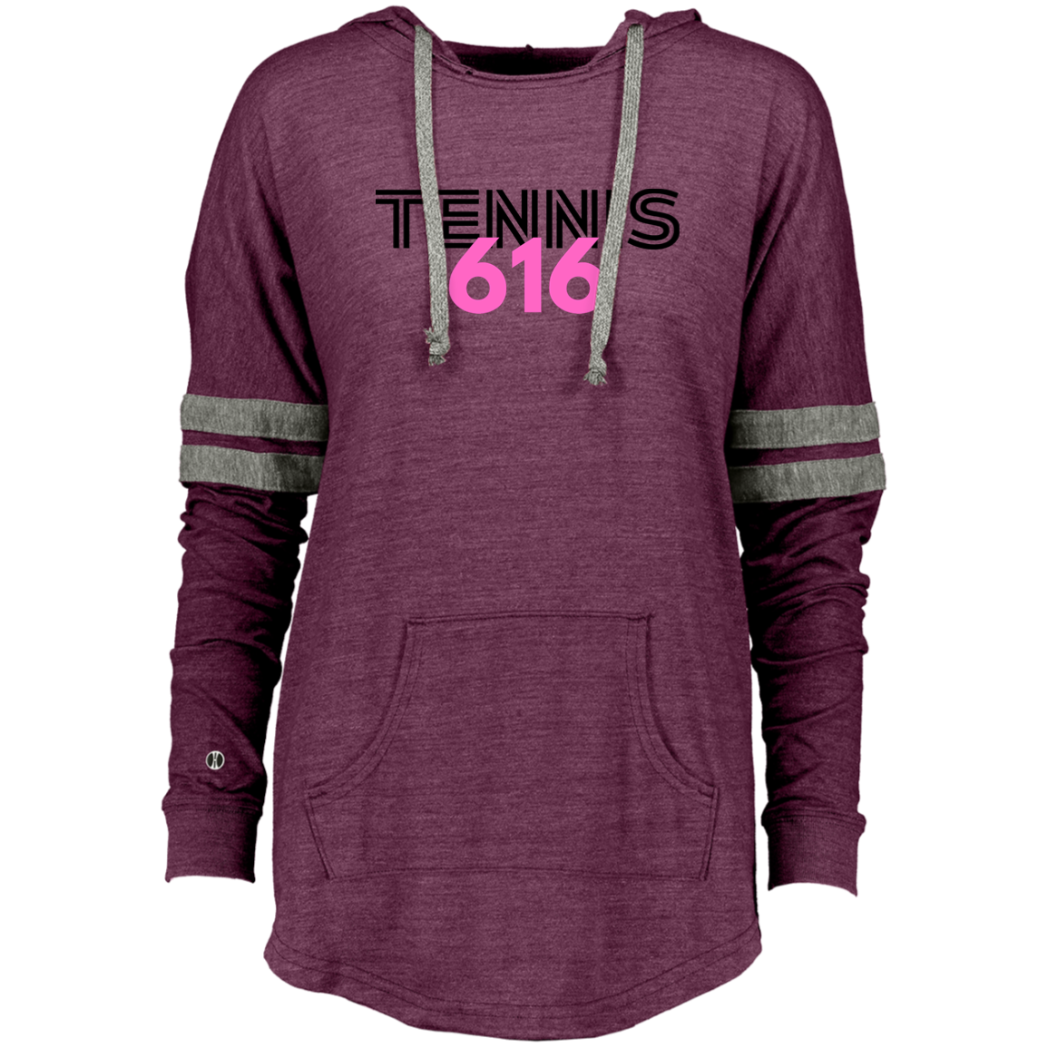 Tennis 616 Ladies Hooded Low Key Pullover
