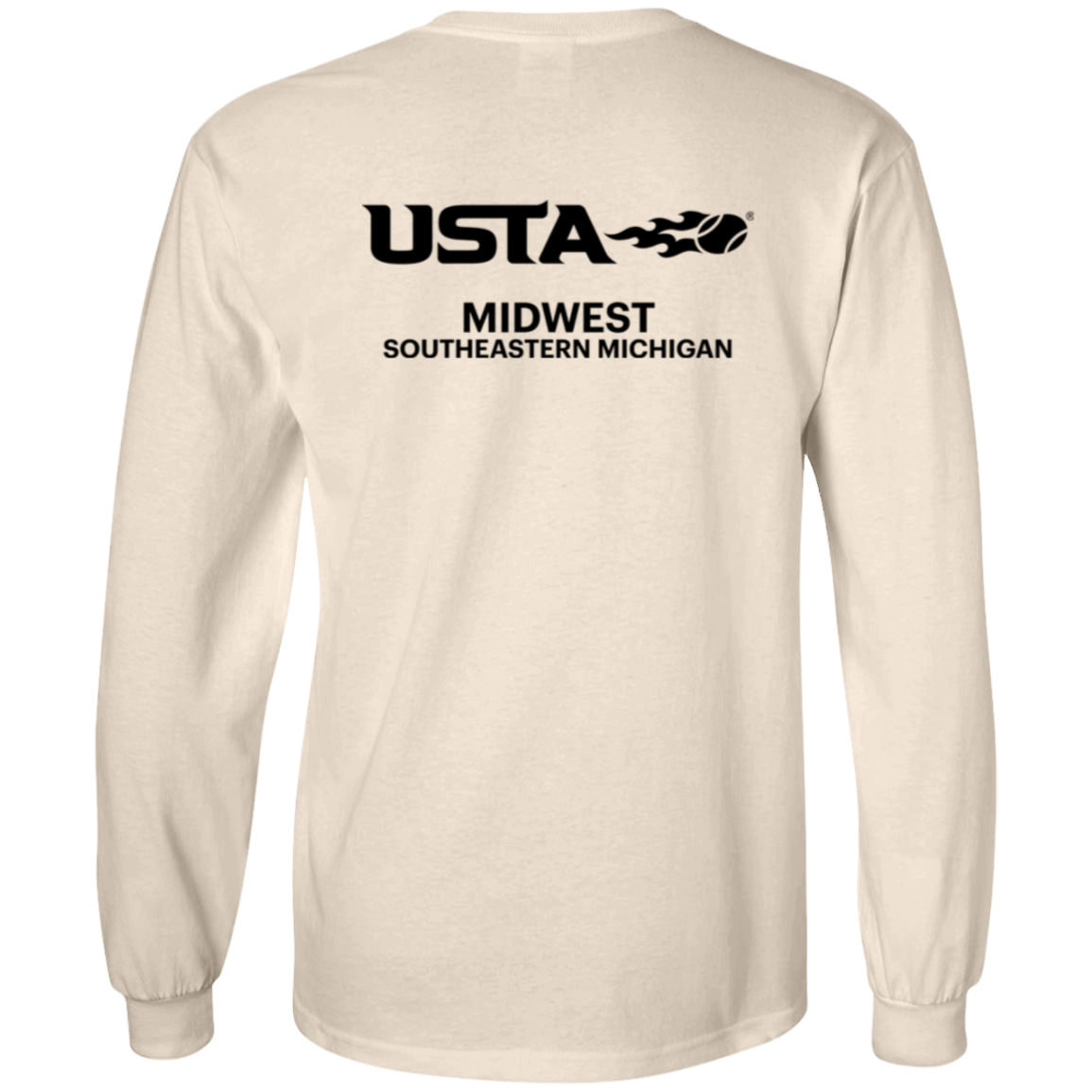 USTA/League Captain Double Logo Unisex Super Soft Tee