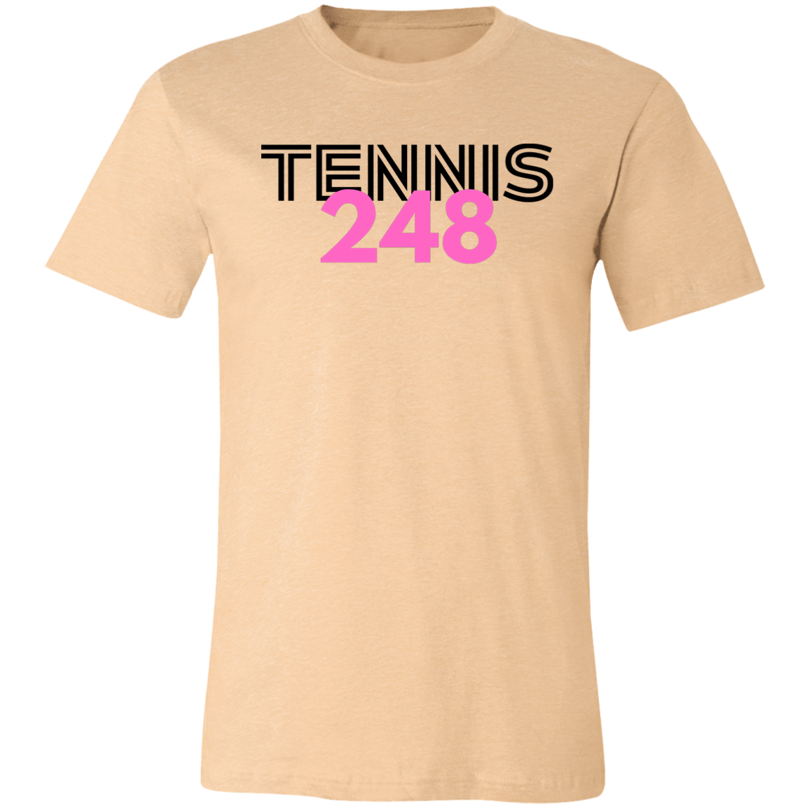 Tennis 248/USTA Double Logo Unisex Jersey Tee