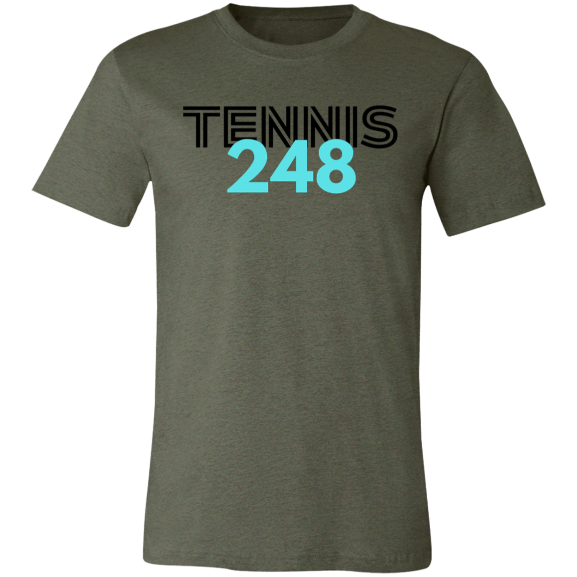 Tennis 248/USTA Double Logo Unisex Jersey Tee