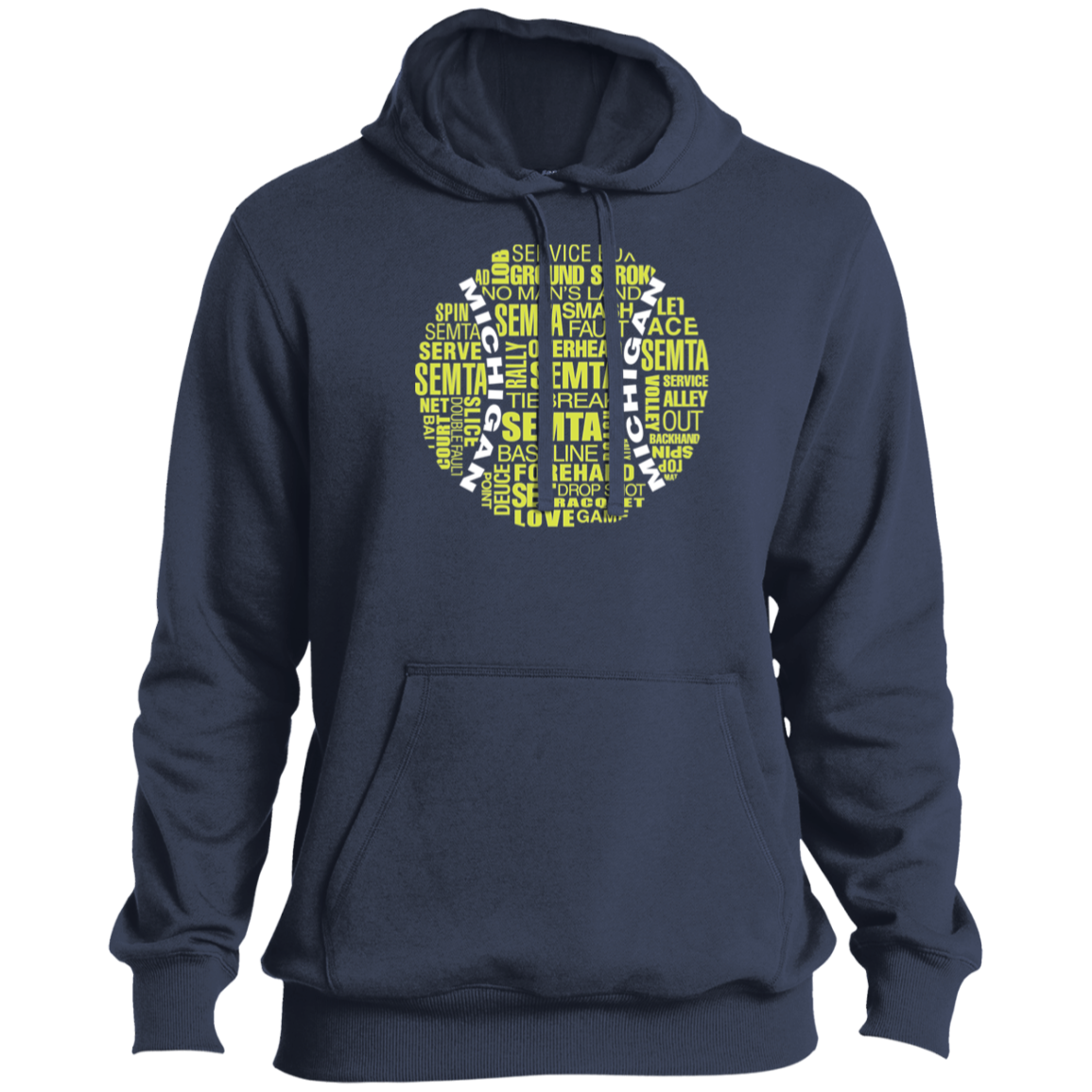 SEMTA Classic Tennis Ball Men's Hoodie