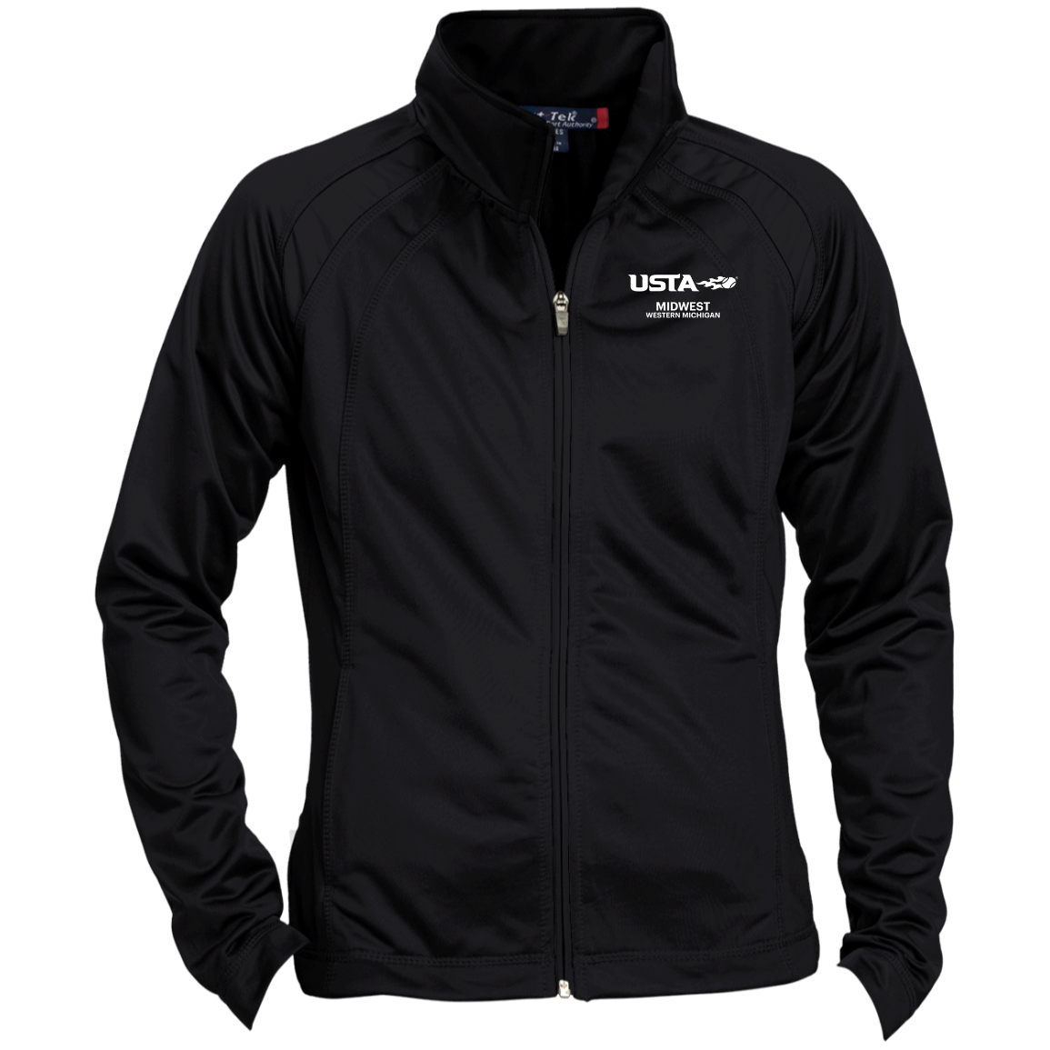 USTA Western Michigan Ladies' Raglan Sleeve Warmup Jacket