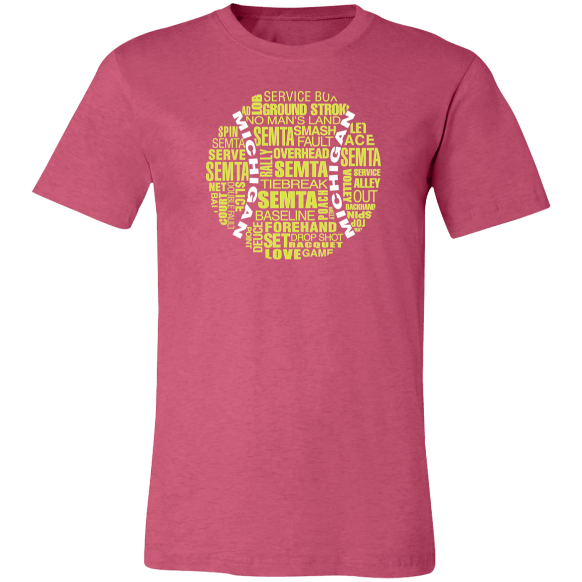 SEMTA Tennis Ball Unisex Jersey Tee
