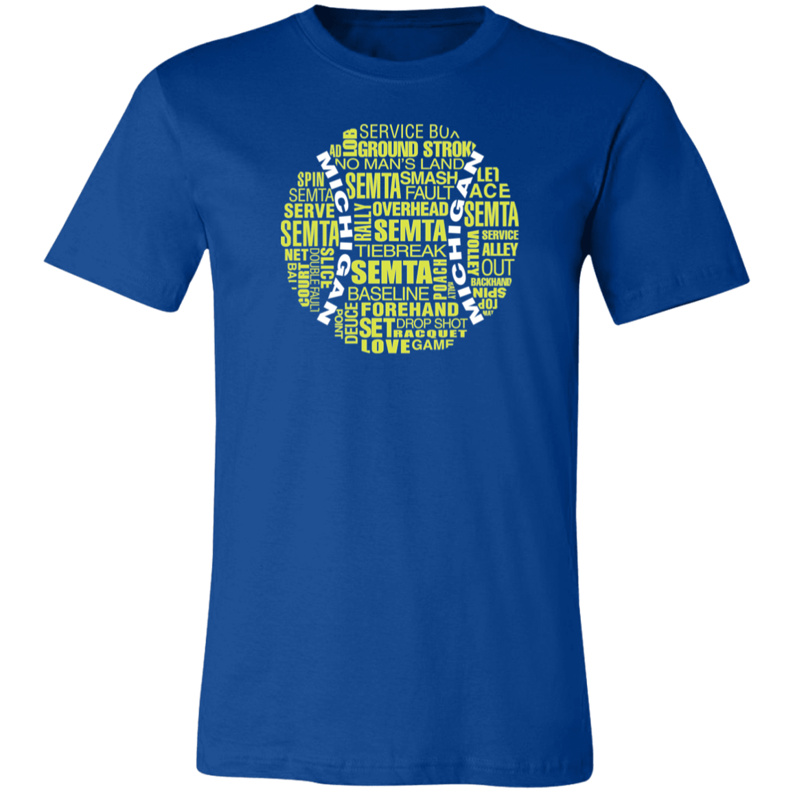 SEMTA Tennis Ball Unisex Jersey Tee