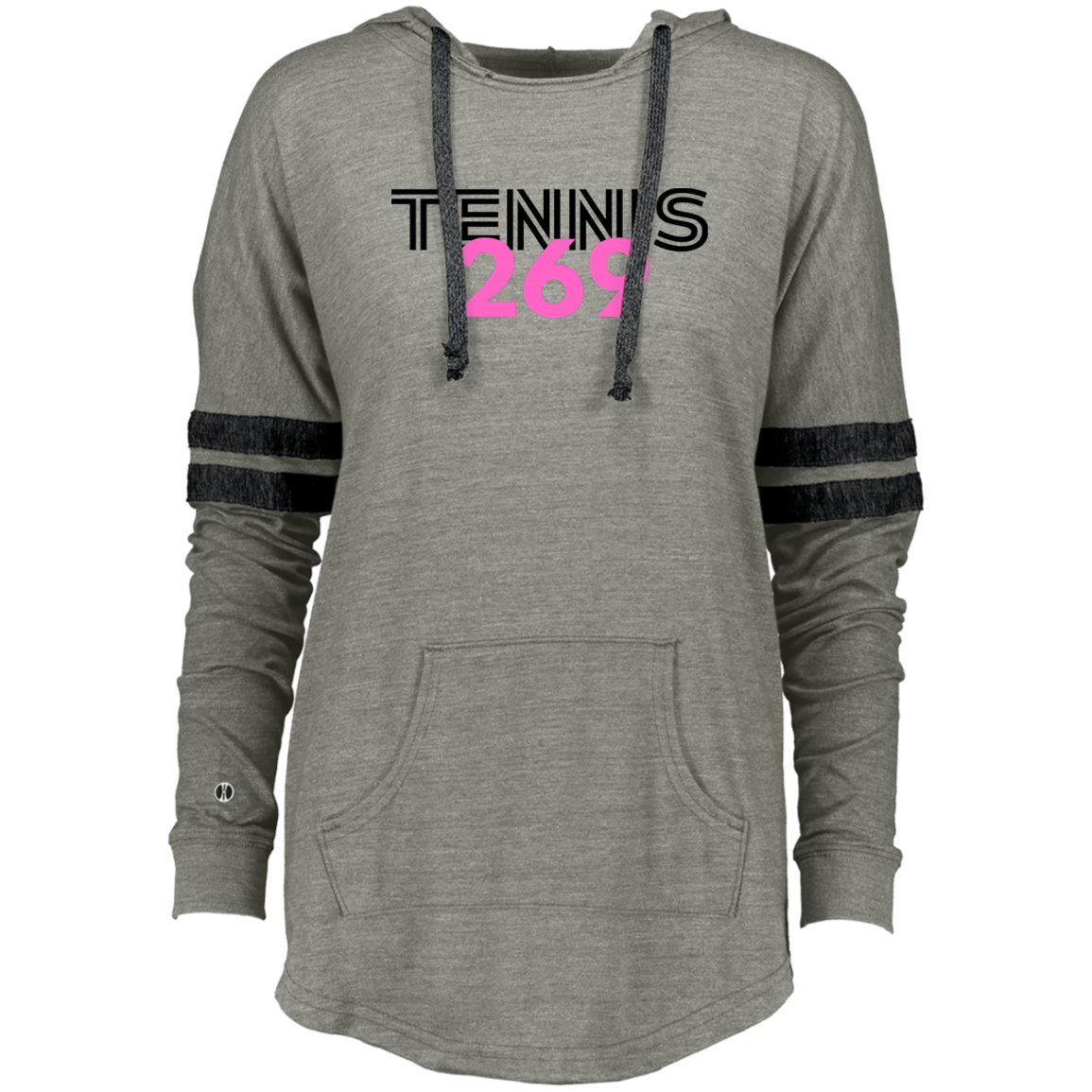 Tennis 269 Ladies Hooded Low Key Pullover