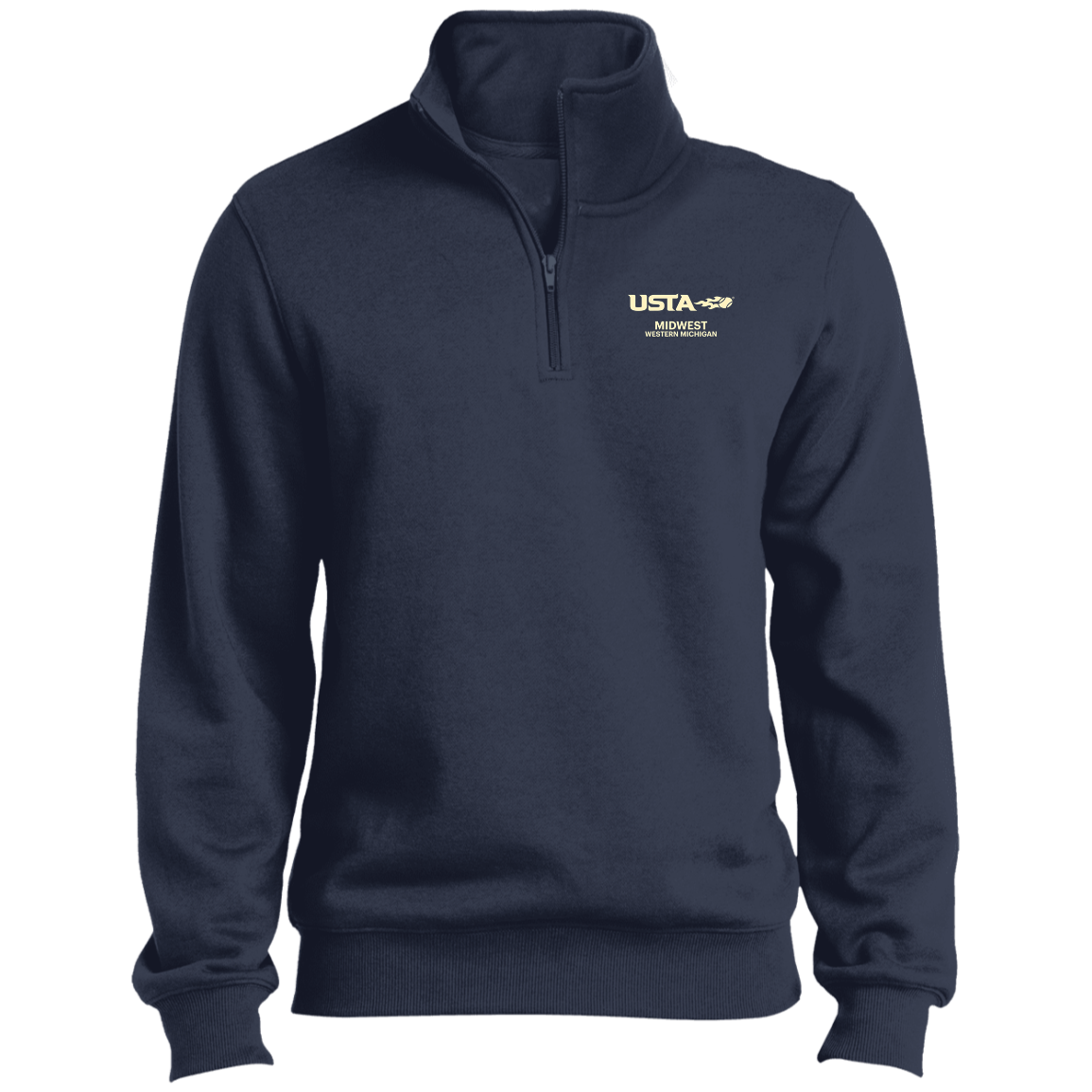 USTA Western Michigan 1/4 Zip Sweatshirt