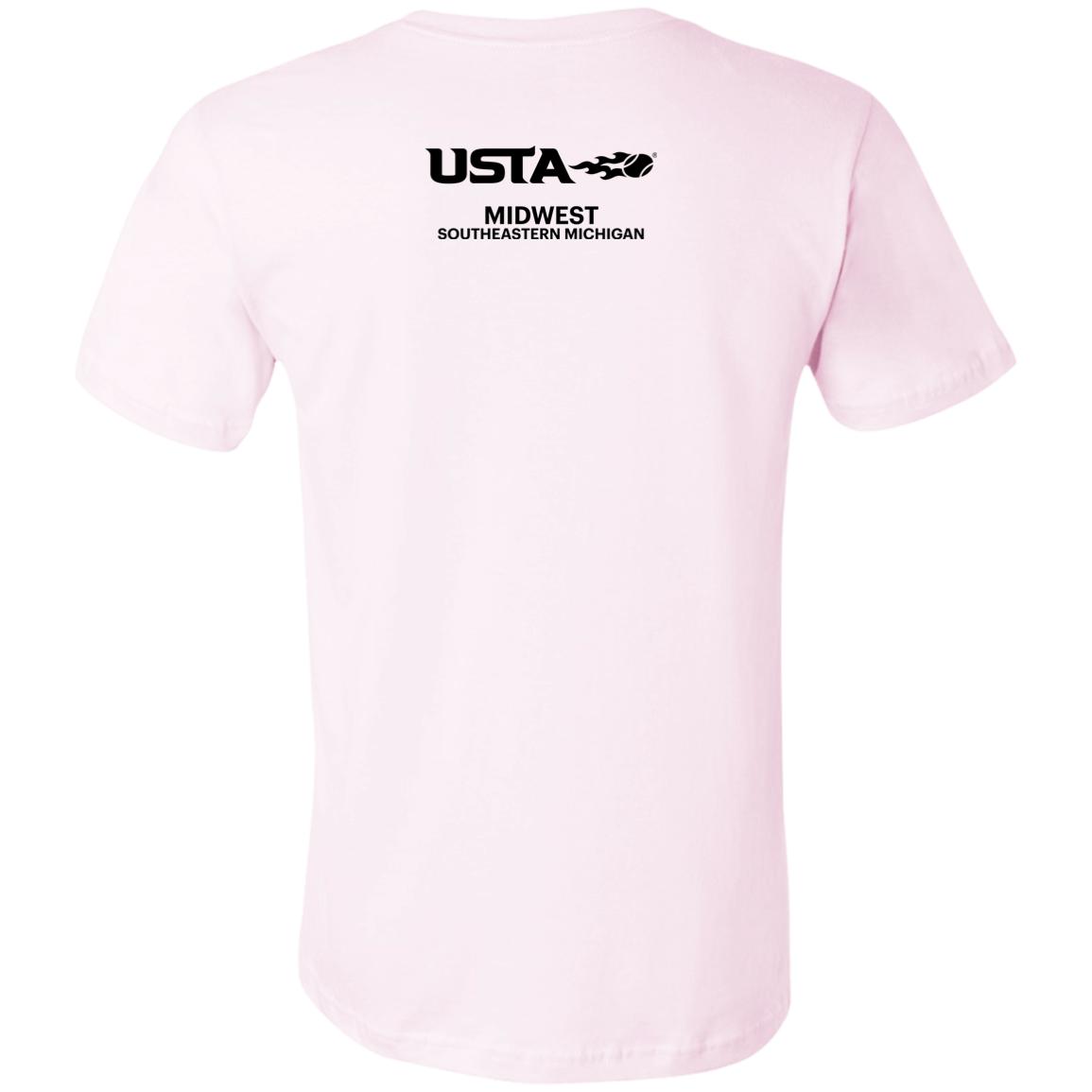 Tennis 313/USTA double Logo Unisex Jersey Tee