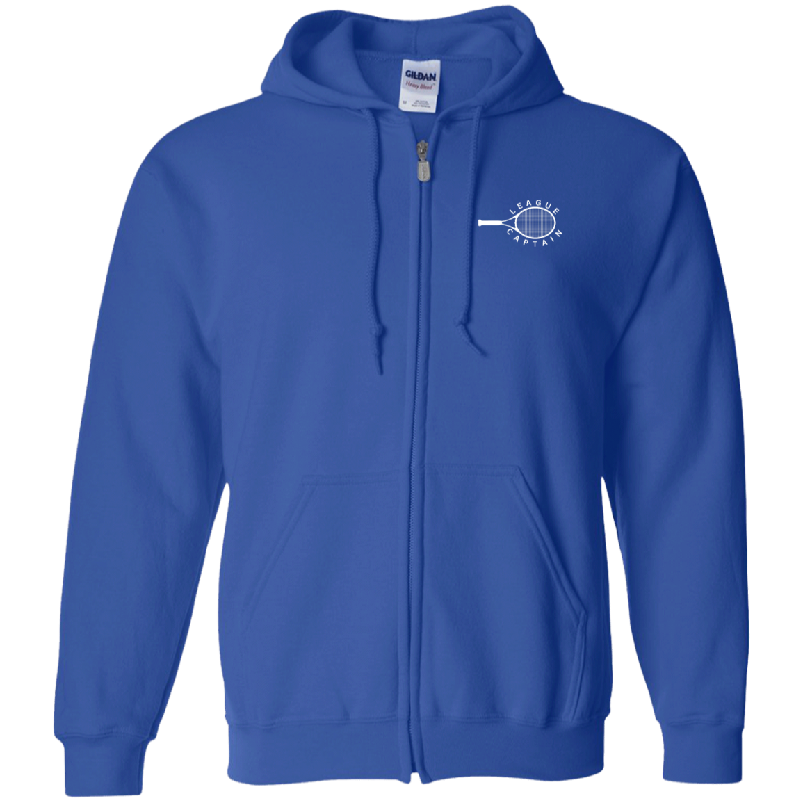 League Captain Zip Up Unisex Hoodie