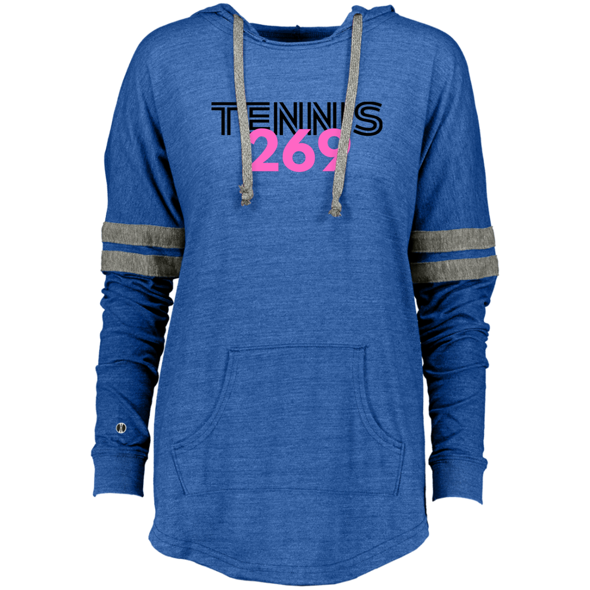 Tennis 269 Ladies Hooded Low Key Pullover