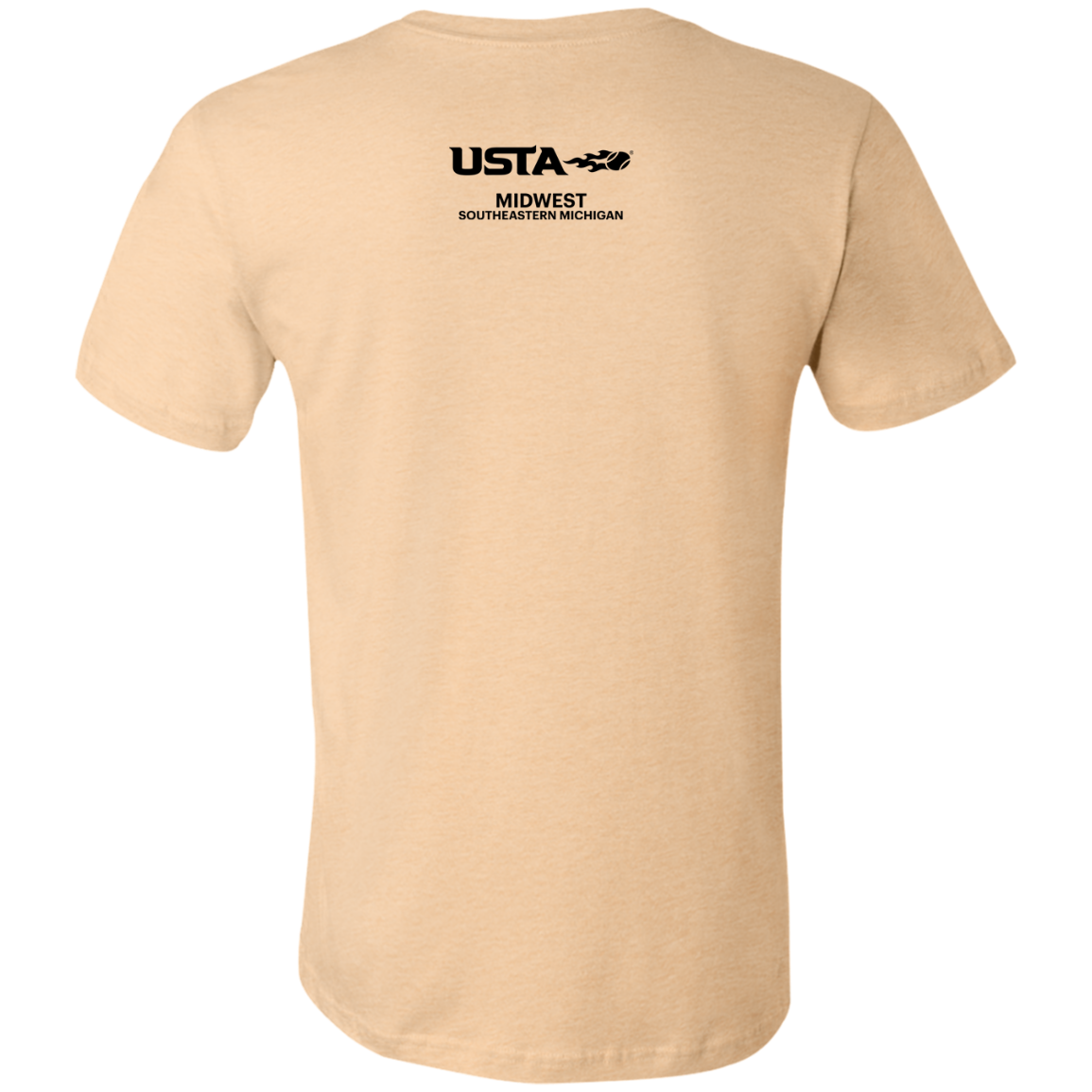 Tennis 313/USTA Double Logo Unisex Jersey Tee