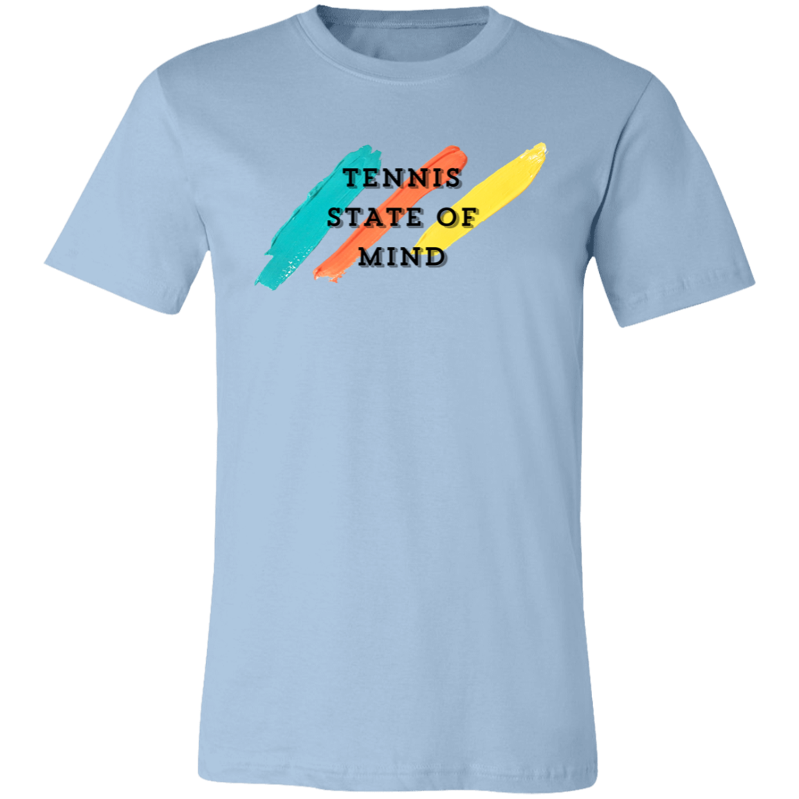 Double Logo Tennis State of Mind/USTA Unisex Jersey Tee