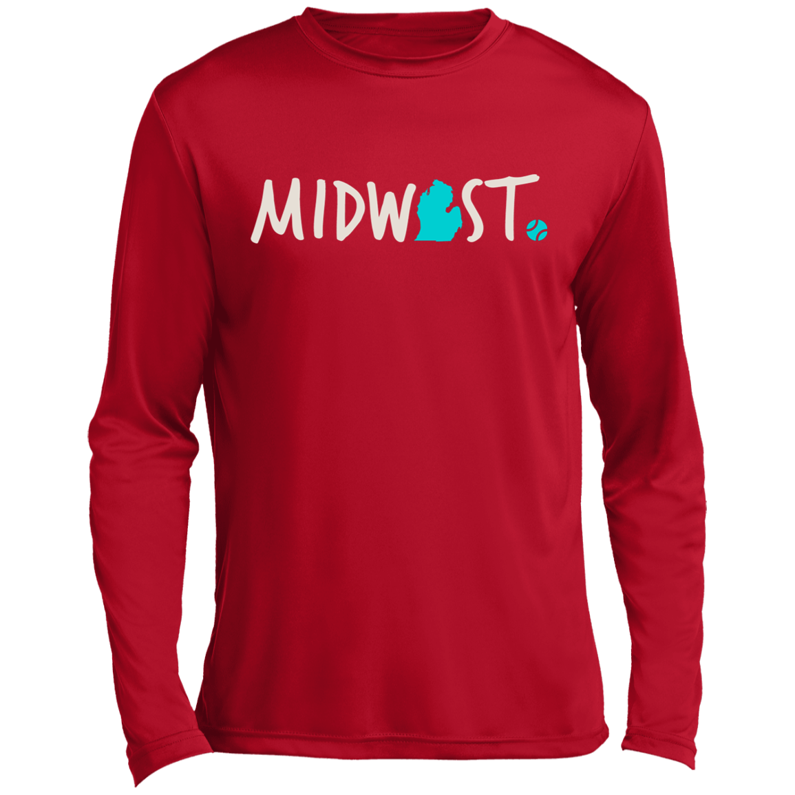 Midwest Mitten Men’s Long Sleeve Performance Tee