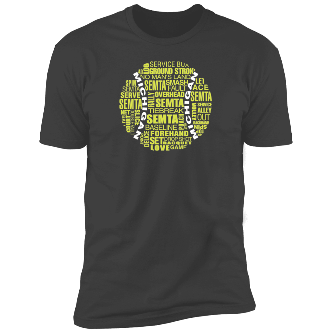 SEMTA Tennis Ball Premium Men's T-Shirt