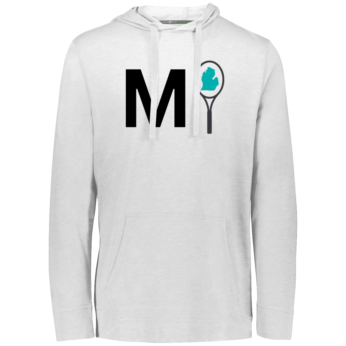 Michigan Racquets Eco Triblend Lightweight Hoodie