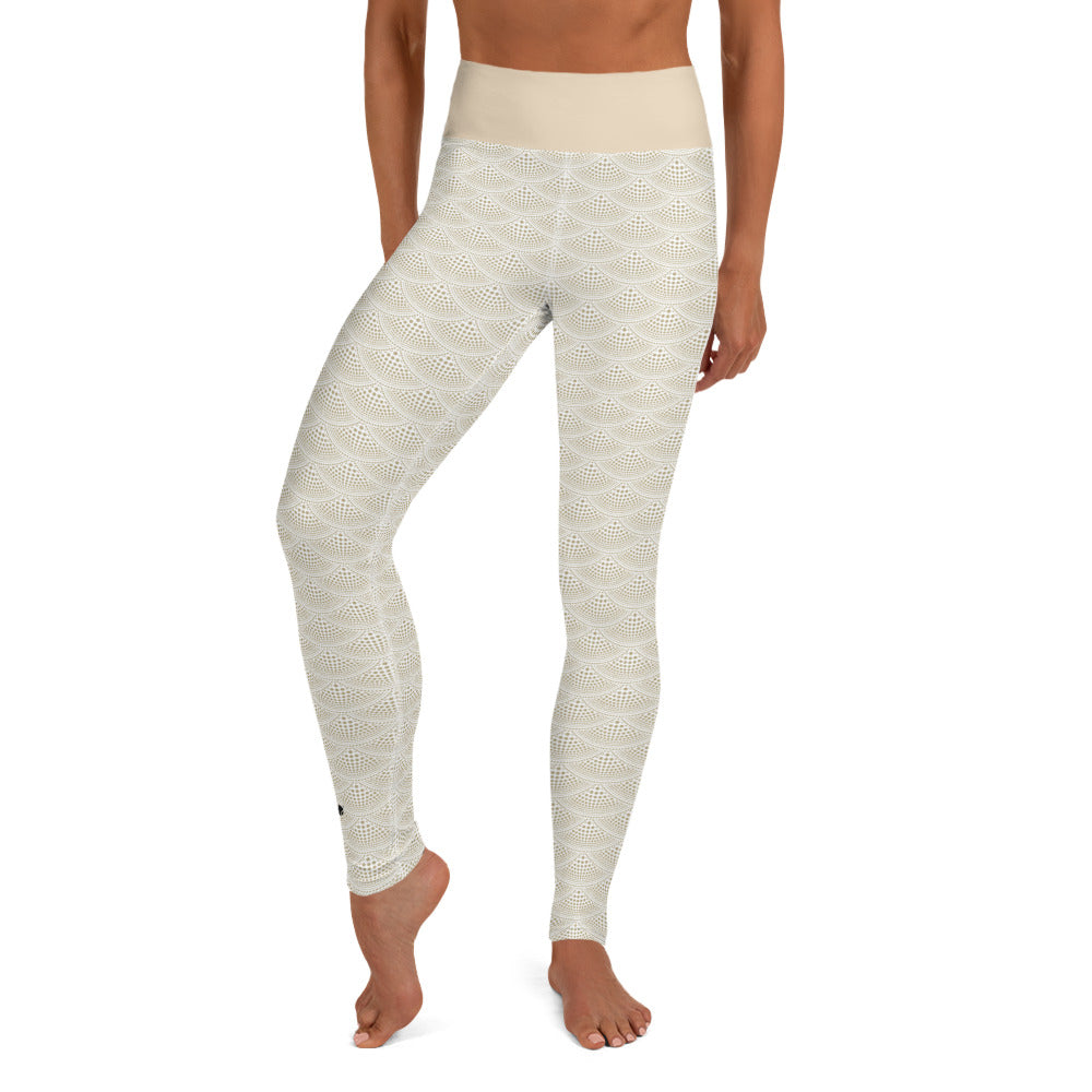 USTA Western Michigan Motif Yoga Leggings