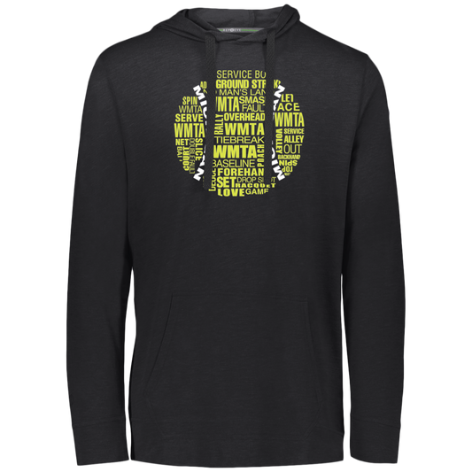 WMTA Classic Tennis Ball Lightweight Eco-Hoodie