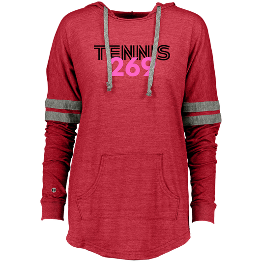 Tennis 269  Ladies Hooded Low Key Pullover