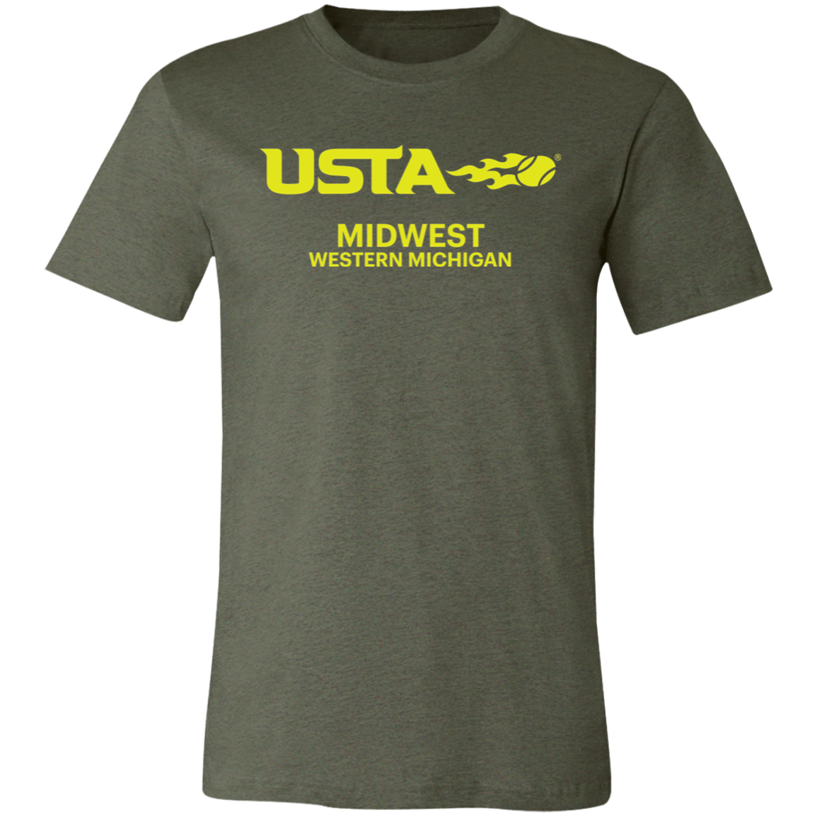 USTA Western Michigan Unisex Jersey Tee