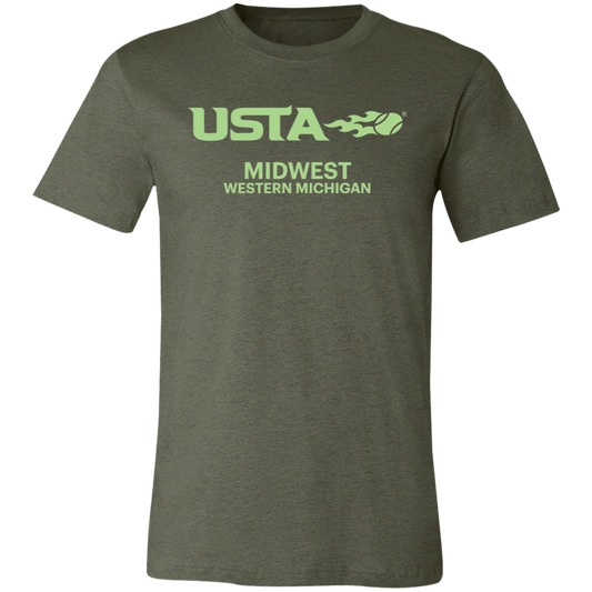 USTA Western Michigan Classic Unisex Jersey Tee