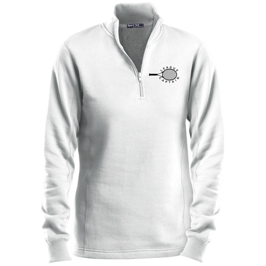 League Captain Ladies 1/4 Zip Sweatshirt