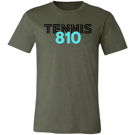 Tennis 810/USTA Double Logo Unisex Jersey Tee