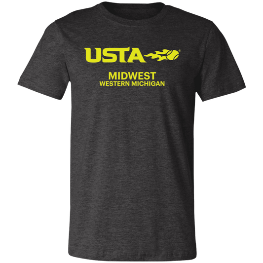 USTA Western Michigan Unisex Jersey Tee