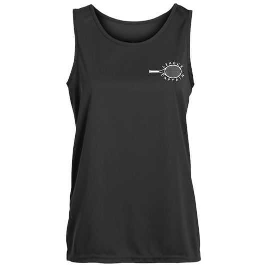 USTA/League Captain Double Logo Ladies Performance Tank