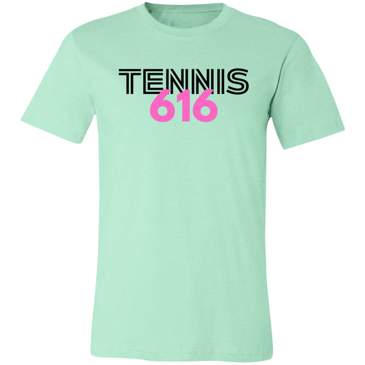 Tennis 616/USTA Double Logo Unisex Jersey Tee