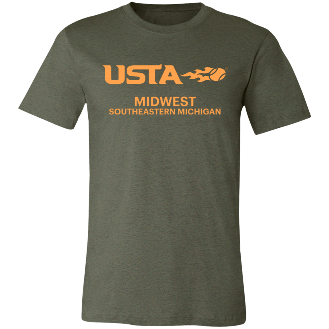 USTA SE Michigan Unisex Super Soft Jersey Tee