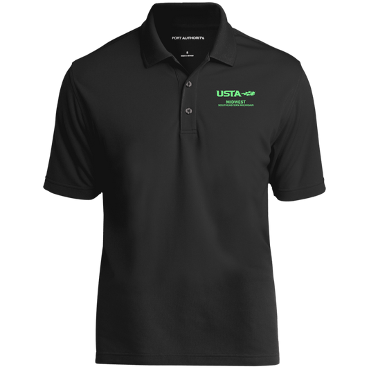 USTA Southeastern Michigan  Dry Zone UV Micro-Mesh Polo