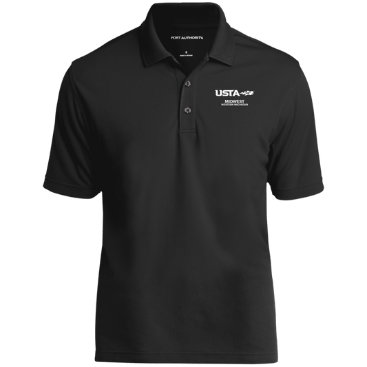 USTA Western Michigan  Dry Zone UV Micro-Mesh Polo