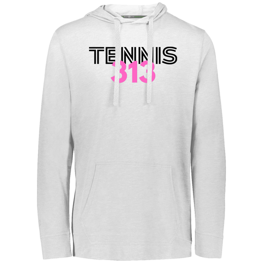 Tennis 313/USTA Double Logo Eco Triblend Lightweight Hoodie