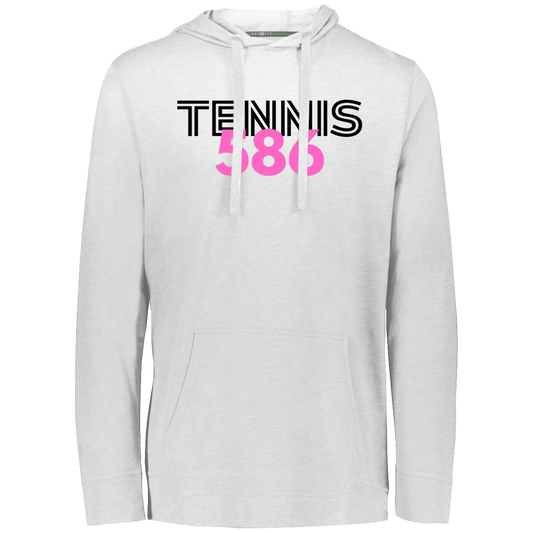 Tennis 586/USTA Double Logo Eco Triblend Lightweight Hoodie