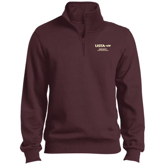 USTA Western Michigan 1/4 Zip Sweatshirt