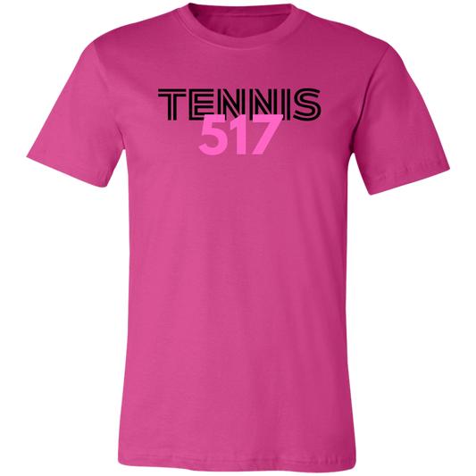 Tennis 517/USTA Double Logo Unisex Jersey Tee