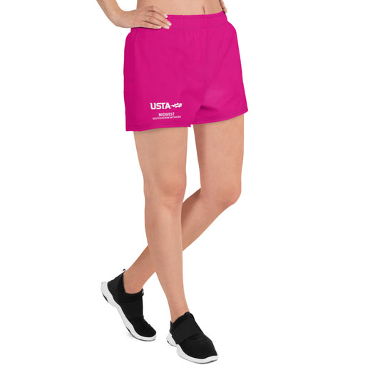 USTA SE Michigan Women’s Recycled Athletic Shorts