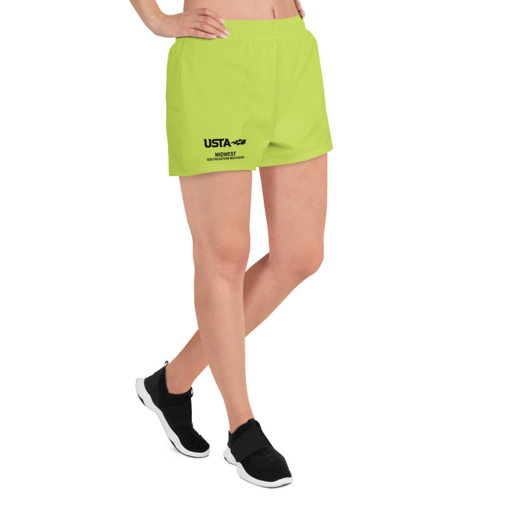 USTA SE Michigan Women’s Recycled Athletic Shorts